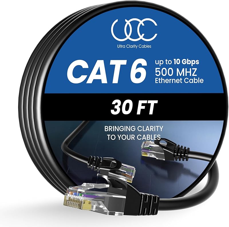 DbillionDa CAT6 Cable 30 Ethernet Internet