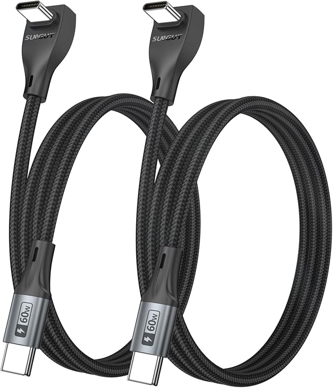 DbillionDa USB Cable Right Angle Charging